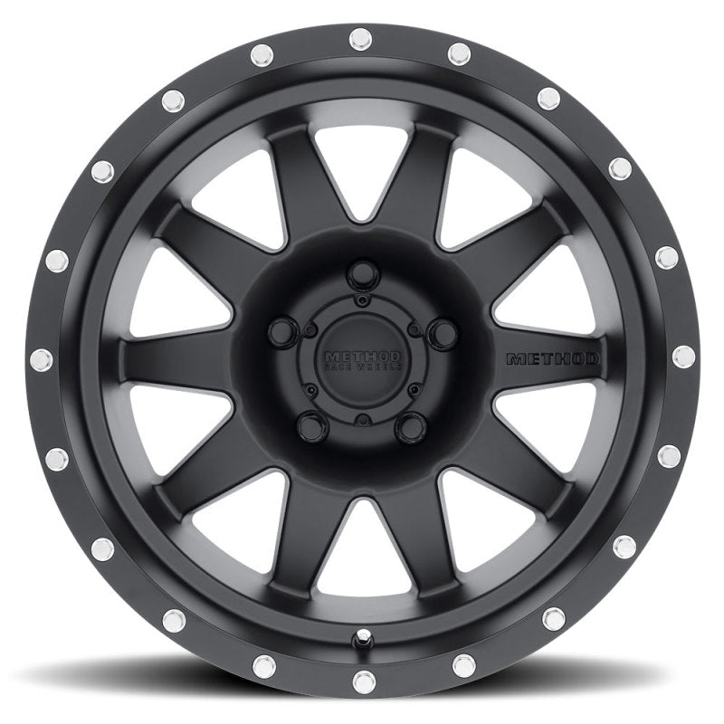 Method MR301 The Standard 20x9 +18mm Offset 5x150 116.5mm CB Matte Black Wheel