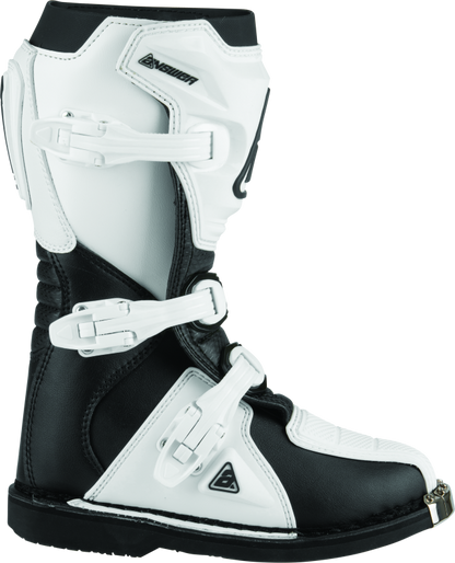 Answer AR1 Boot Black/White Youth - 1