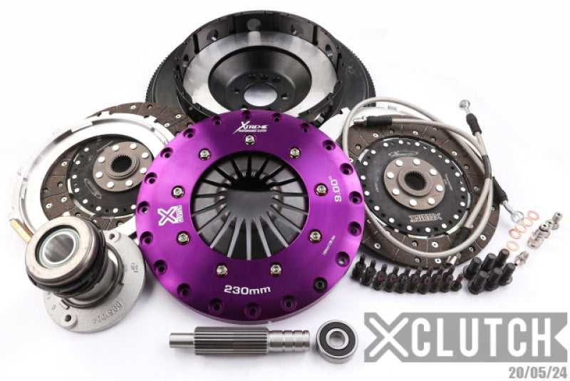 XClutch 15-17 Chevrolet SS Base 6.2L 9in Twin Solid Organic Clutch Kit