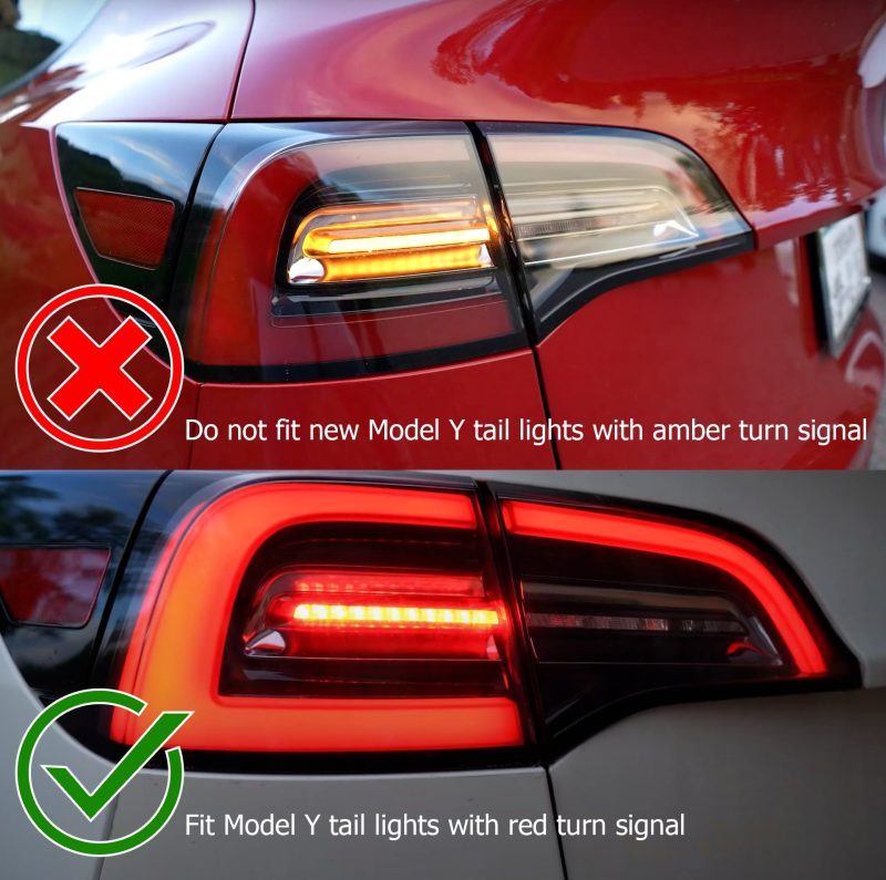 AlphaRex 17-22 Tesla Model 3 PRO-Series LED Tail Lights Red Smoke w/Seq Sig