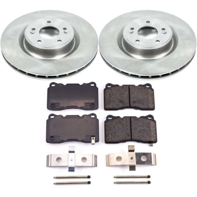 Power Stop 10-16 Hyundai Genesis Coupe Front Autospecialty Brake Kit