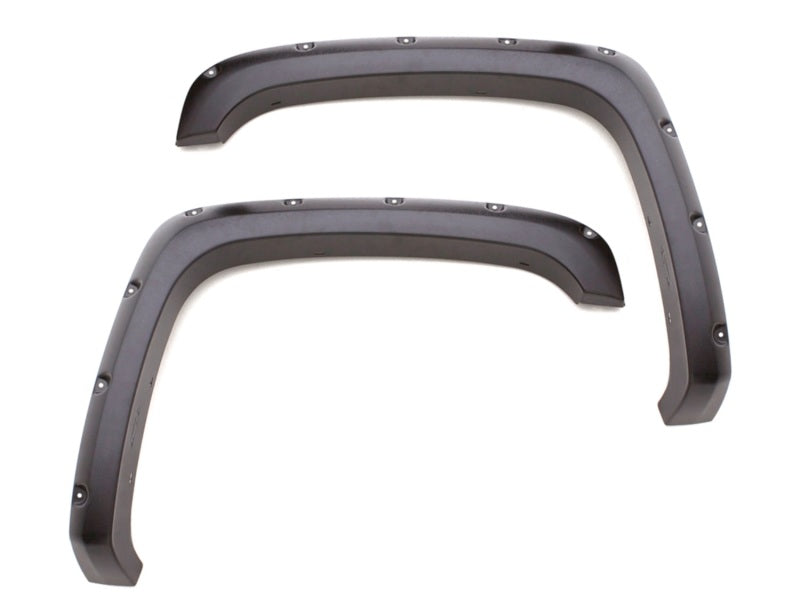 Lund 14-17 Toyota Tundra RX-Rivet Style Smooth Elite Series Fender Flares - Black (4 Pc.)