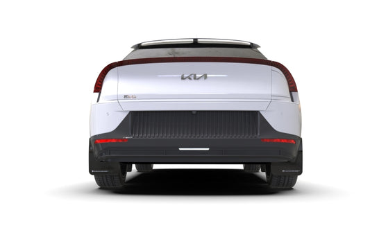 Rally Armor 22-24 Kia EV6 Black UR Mud Flap Red Logo