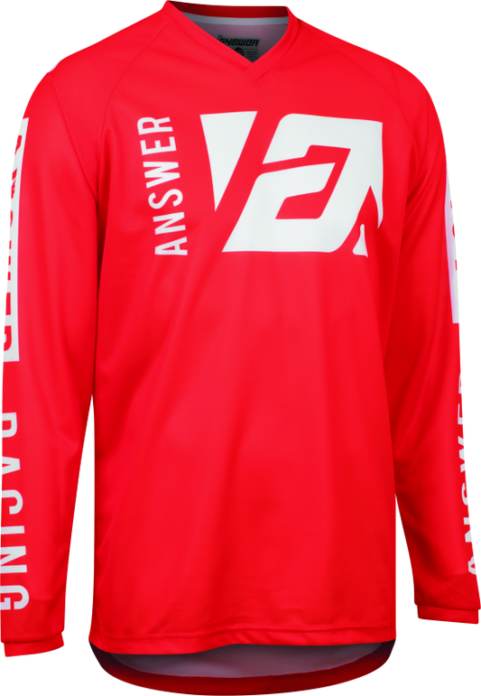 Answer Syncron Merge Jersey Red/White Youth - XL