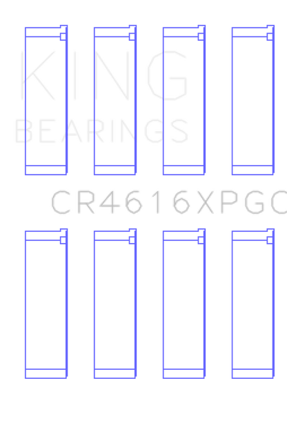 King Subaru FA20 / Toyota 4U-GSE - Size .25 Oversized Tri-Metal Connecting Rod Bearing Set