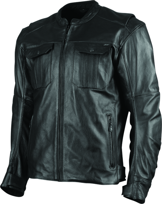 Speed and Strength Band of Brothers Leather Jacket Black - XL