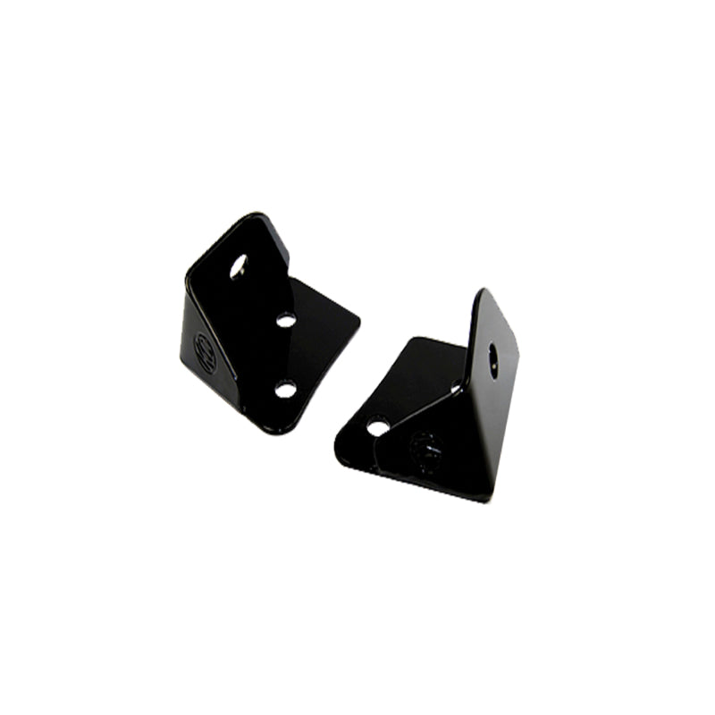 KC HiLiTES 07-18 Jeep JK A-Pillar Windshield Light Mount Bracket Set (Pair) - Black