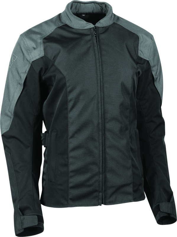 Speed and Strength Mad Dash Jacket Black/Grey Womens - 2XL