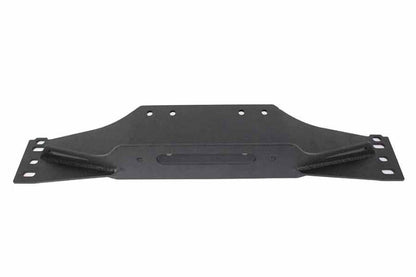 Fishbone Offroad 97-06 Jeep Wrangler TJ Winch Plate Steel - Black Textured Powdercoat Piranha Series