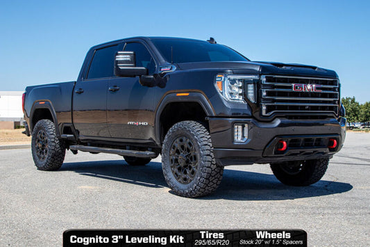 Cognito 20-24 Chevy/GMC Silverado/Sierra 2500/3500 HD 2WD/4WD 3in Standard Leveling Lift Kit