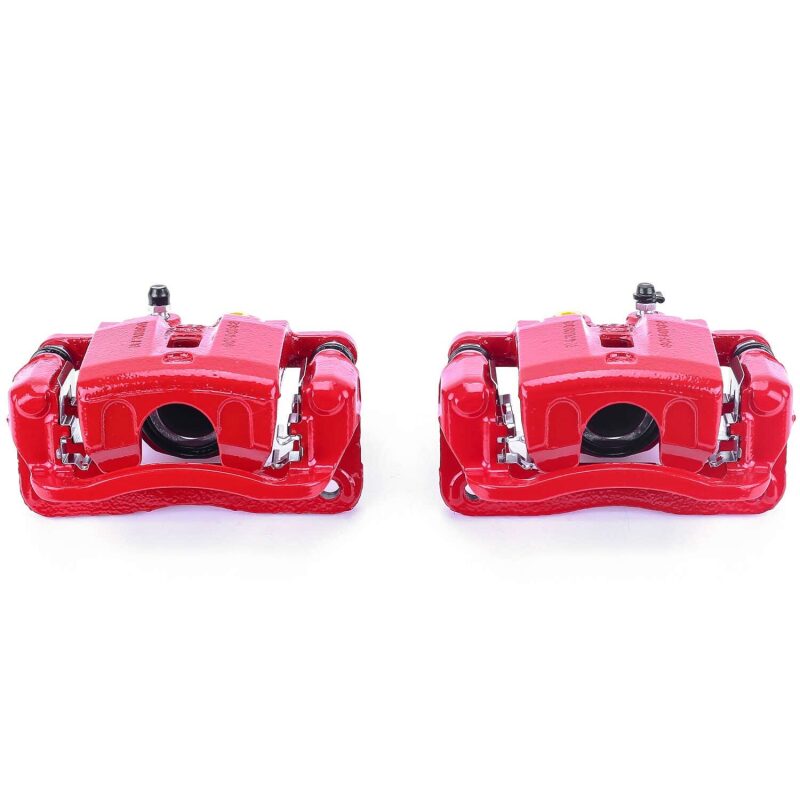 Power Stop 09-11 Hyundai Genesis Rear Red Calipers w/Brackets - Pair