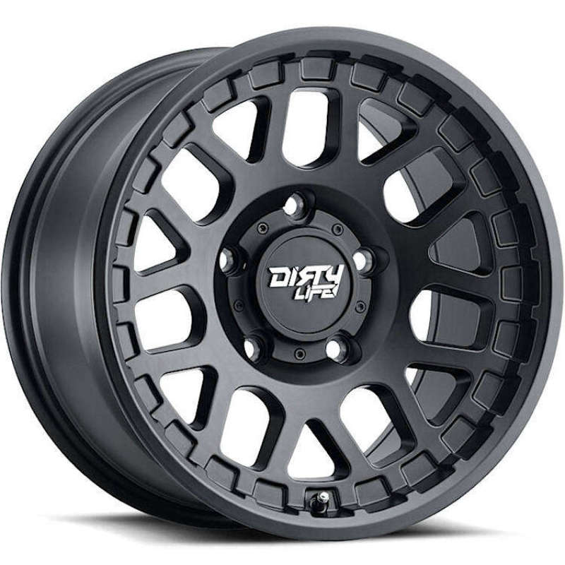 Dirty Life 9306 Mesa 17x9 / 6x135 BP / 0mm Offset / 87.1mm Hub Matte Black Wheel