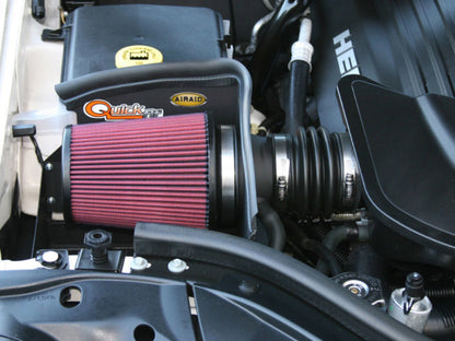 Airaid 05-10 Jeep Grand Cherokee 5.7L / 06-10 SRT8 CAD Intake System w/o Tube (Oiled / Red Media)