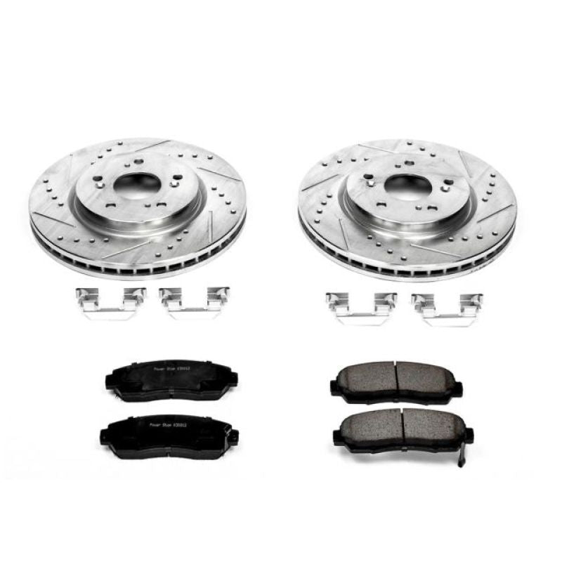 Power Stop 07-12 Acura RDX Front Z23 Evolution Sport Brake Kit