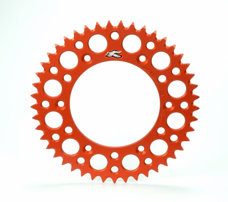 Renthal 23+ KTM 350 EXC-F/ 450SMR RearGrooved Sprocket - Orange 520-46P Teeth