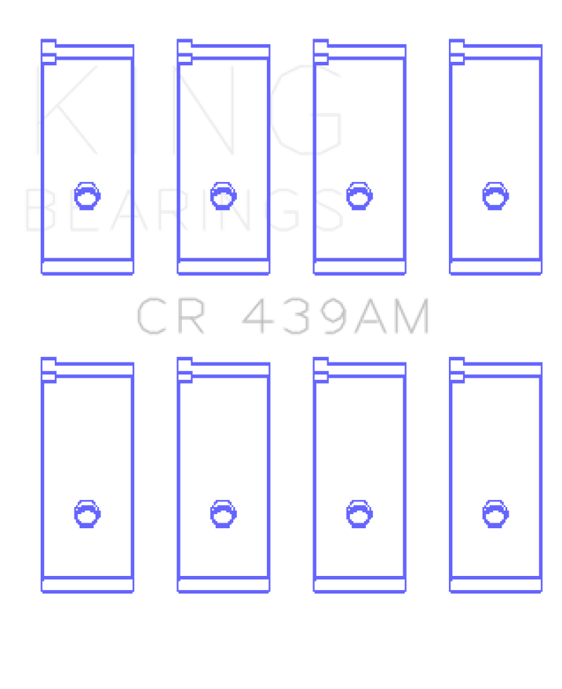 King Honda A18A1/A20A1/B20A3/BS1/ES/ET1-2 Connecting Rod Bearing Set