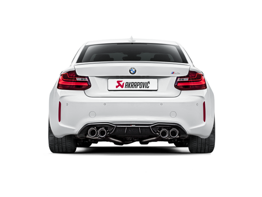 Akrapovic 16-17 BMW M2 (F87) / 2018+ BMW M2 Competition/M2 CS (F87N) Rear Carbon Fiber Diffuser - Hi