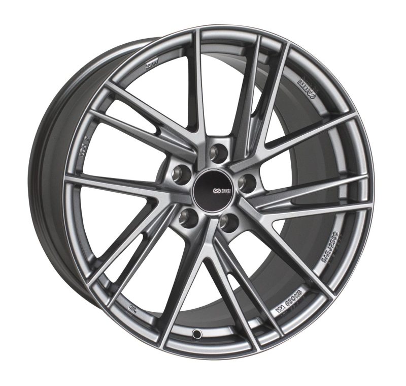 Enkei TD5 18x9.5 5x114.3 15mm Offset 72.6mm Bore Storm Gray Wheel