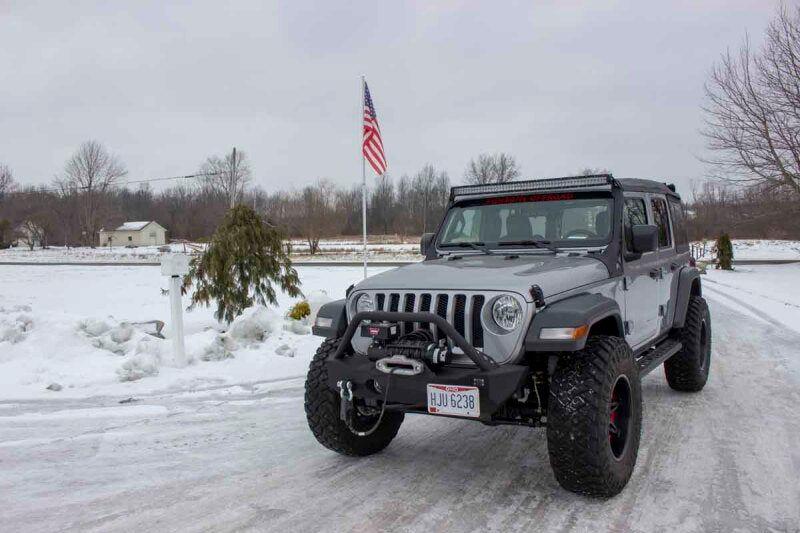 Fishbone Offroad 2018+ Jeep Wrangler JL Windshield Light Bracket