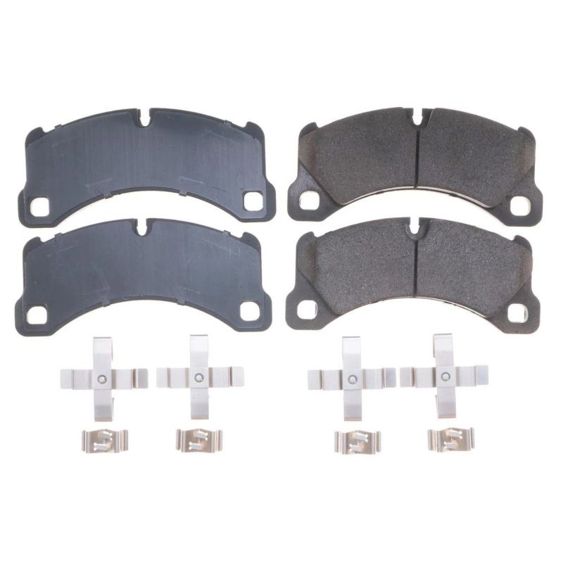 Power Stop 11-13 Porsche Cayenne Front Z17 Evolution Ceramic Brake Pads w/Hardware