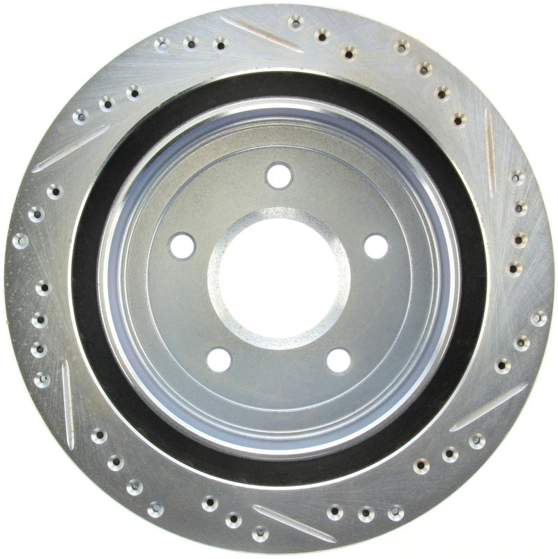 StopTech Select Sport Drilled & Slotted Rotor - Rear Right