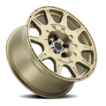 Method MR502 RALLY 17x8 +38mm Offset 5x4.5 67.1mm CB Gold Wheel