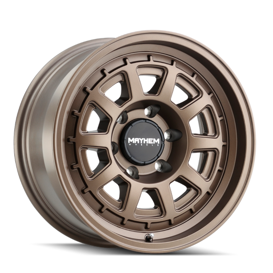 Mayhem 8303 Voyager 18x9 / 6x139.7 BP / 0mm Offset / 106mm Hub Dark Bronze Wheel