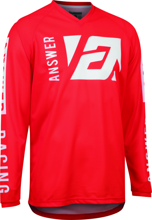 Answer Syncron Merge Jersey Red/White - Small