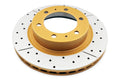 DBA 05-20 Toyota Tacoma (w/6 Lug Wheel & 4 Piston Clpr) Front Drilled & Slotted Street Series Rotor