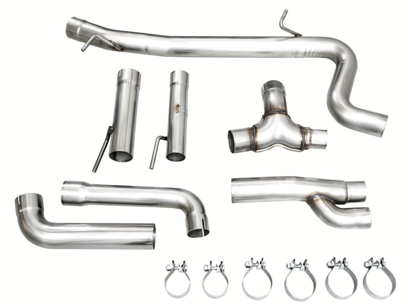 AWE Tuning Audi 22-23 8Y RS3 Cat-Back Track Edition Exhaust System - No Tips - Precision R