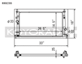 Koyo 10-14 Mazda Mazda3/Mazdaspeed3 2.3L/2.5L I4 Radiator
