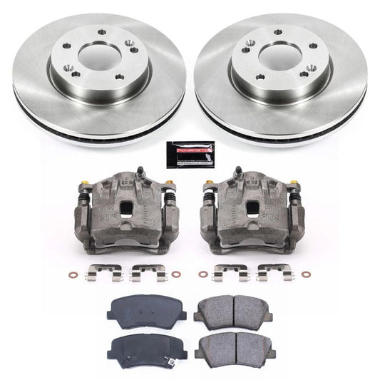 Power Stop 11-16 Hyundai Elantra Front Autospecialty Brake Kit w/Calipers