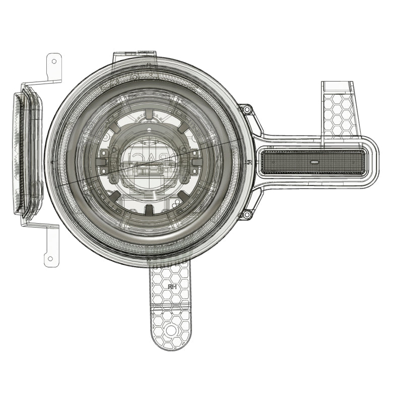 Oracle Ford Bronco 21+ Oculus  Bi-LED Projector Headlights SEE WARRANTY