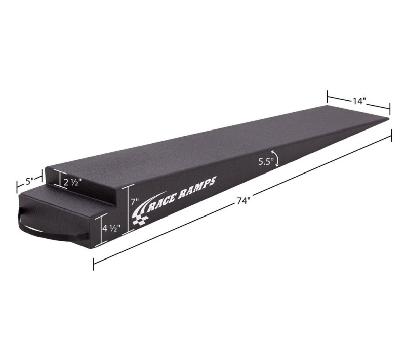 Race Ramps 7in. Trailer Ramps - 5.5 Degree Approach Angle