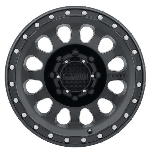 Method MR315 17x9 -12mm Offset 8x170 130.81mm CB Matte Black Wheel