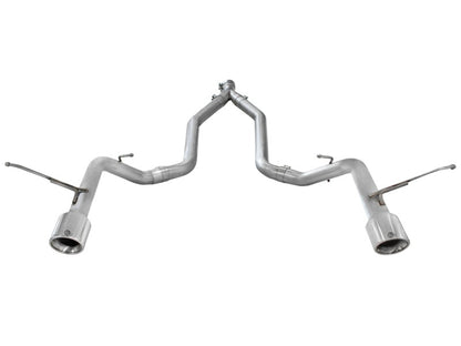 aFe MACHForce XP 14+ Jeep Grand Cherokee V6 3.0L (td) 2.5in DPF-Back 409SS Exhaust w/o Resonators