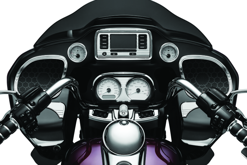 Kuryakyn Tri-Line Speaker Accents For Road Glide Chrome