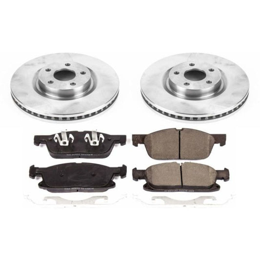 Power Stop 15-19 Ford Edge Front Autospecialty Brake Kit