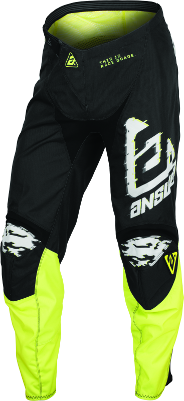 Answer 23.5 Syncron Meltdown Pant Grey/Hyper Acid/Black Youth Size - 24