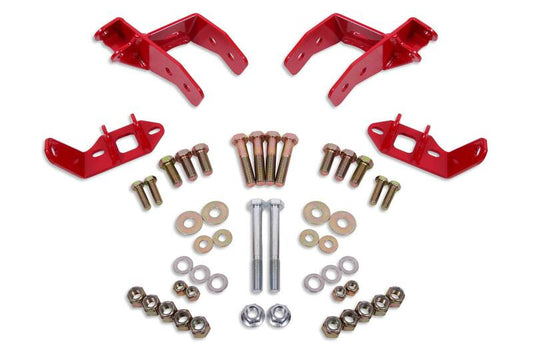 BMR 78-87 G-Body Coilover Conversion Kit Rear Non-adj Shock Mount w/o CAB - Red