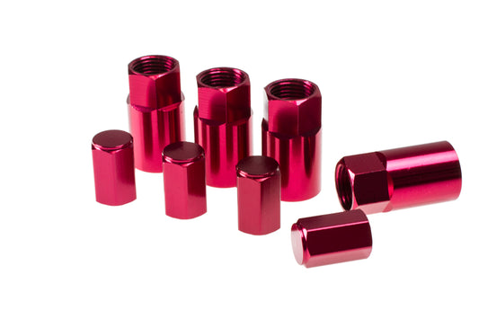 Wheel Mate Aluminum TPMS Valve Stem Cover - Red Anodize