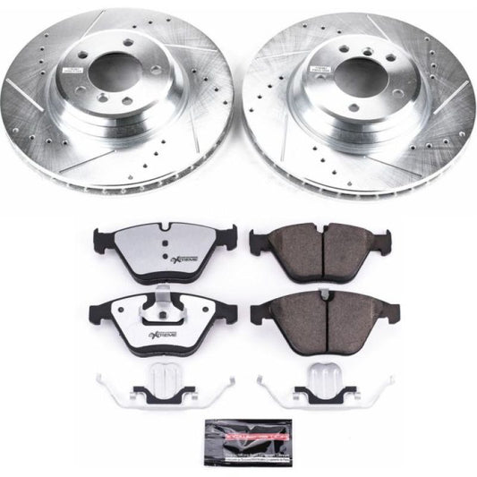 Power Stop 11-13 BMW 335i xDrive Front Z26 Street Warrior Brake Kit