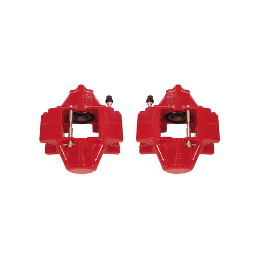 Power Stop 98-05 Lexus GS300 Rear Red Calipers w/o Brackets - Pair