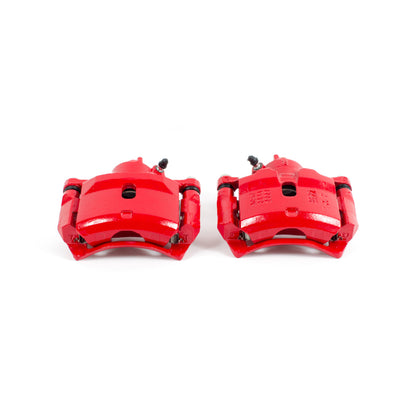 Power Stop 97-99 Acura CL Front Red Calipers w/Brackets - Pair