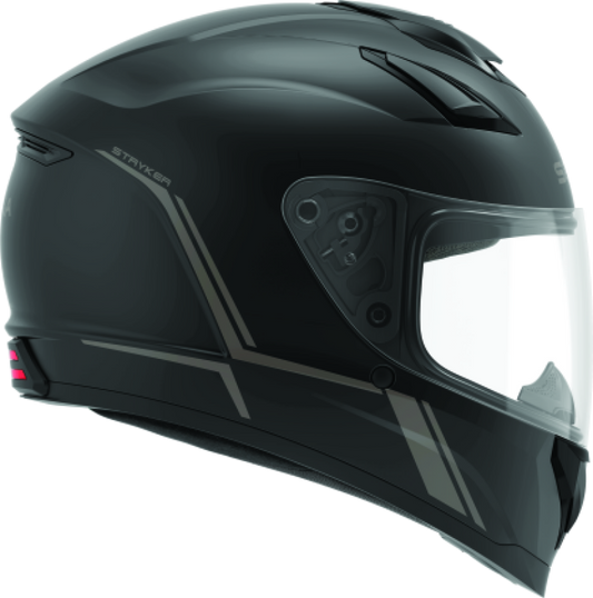 Sena Technologies Stryker Bluetooth Helmet w/ Mesh Intercom Matte Black - 2XL