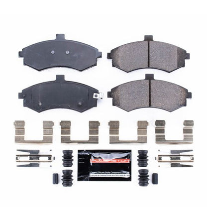 Power Stop 02-05 Hyundai Elantra Front Z23 Evolution Sport Brake Pads w/Hardware