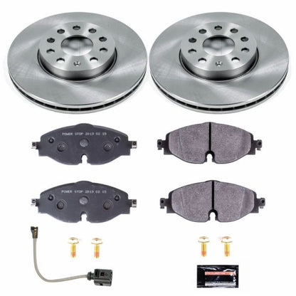 Power Stop 15-18 Audi A3 Front Track Day SPEC Brake Kit