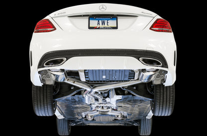 AWE Tuning Mercedes-Benz W205 C450 AMG / C400 Touring Edition Exhaust - Precision R