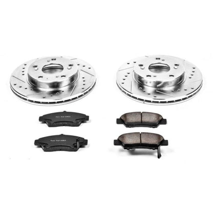 Power Stop 11-15 Honda CR-Z Front Z23 Evolution Sport Brake Kit