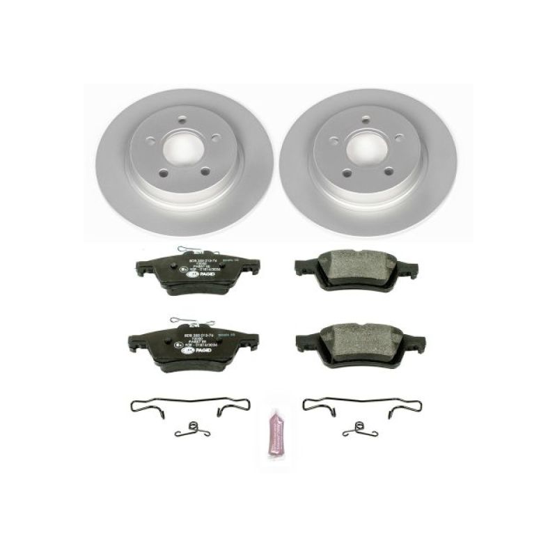 Power Stop 08-13 Volvo C30 Rear Euro-Stop Brake Kit